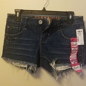 NWT Hydraulic Bailey Denim Shorts. Never worn NWT